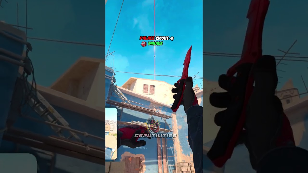 CS2 Mirage - Palace Smoke 