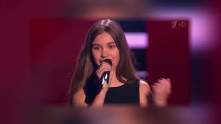 Анастасия Гладилина «If I Were a Boy» - Слепые прослушивания - Голос Дети 5