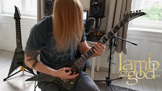 Video thumbnail of "Lamb Of God - Resurrection Man (Guitar Cover)"