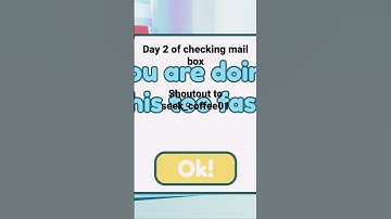 Day 2 of checking mailbox #gift #hatching #roblox #mail #petsimulator #psx #gift