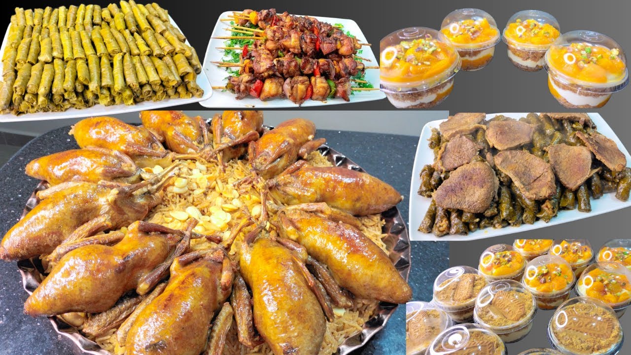 حمام محشي ورز بالخلطه شيش طاووق وورق عنب وممبار كانت عزومه ل 12 فرد يارب يجعله دائما عامر