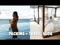 VLOG: pack/prep with me for hawaii + traveling to kauai!