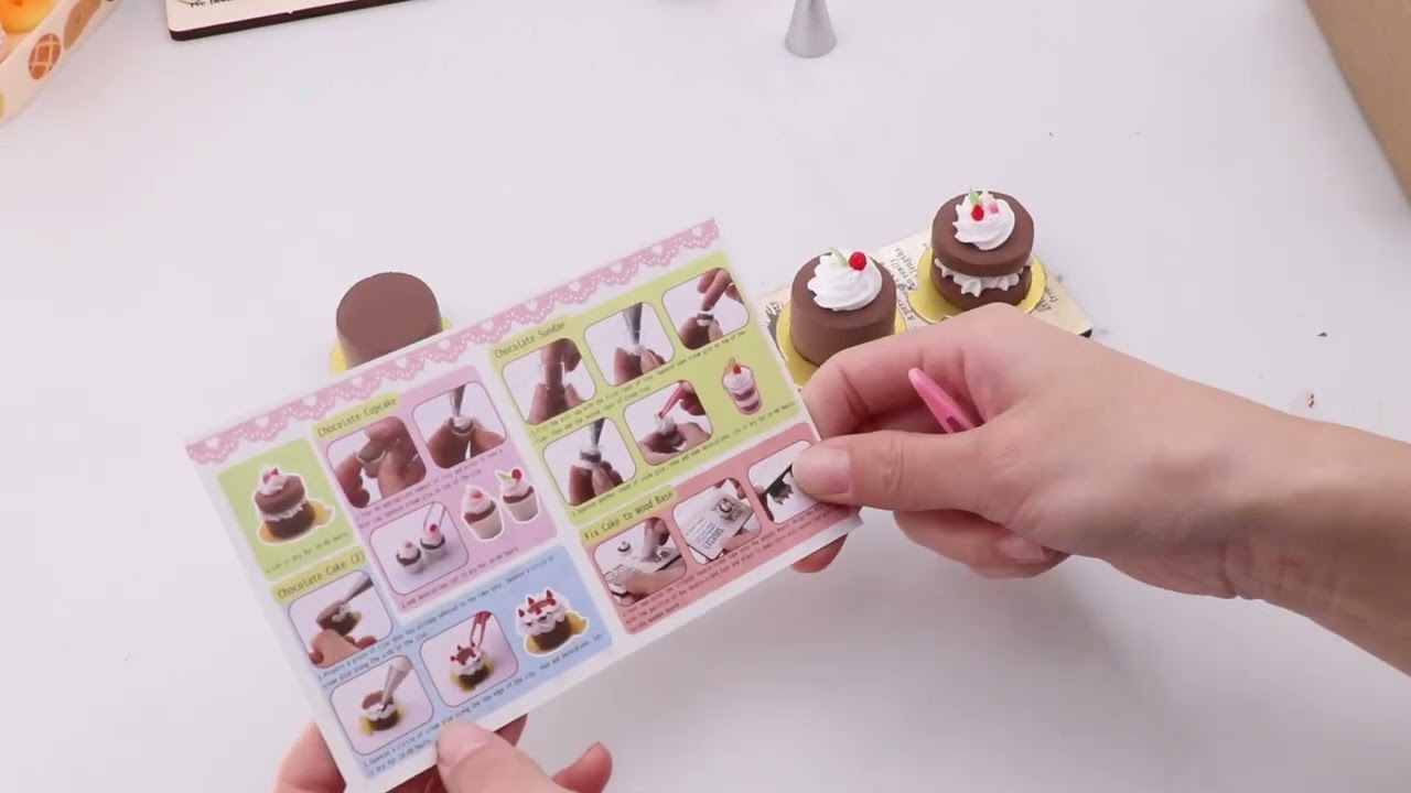 How to make miniature dessert fridge magnets? 10 minute no-fail diy cake & cupcake magnet