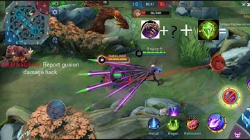 what happened when gusion player have 999IQ with robotic hand ✋