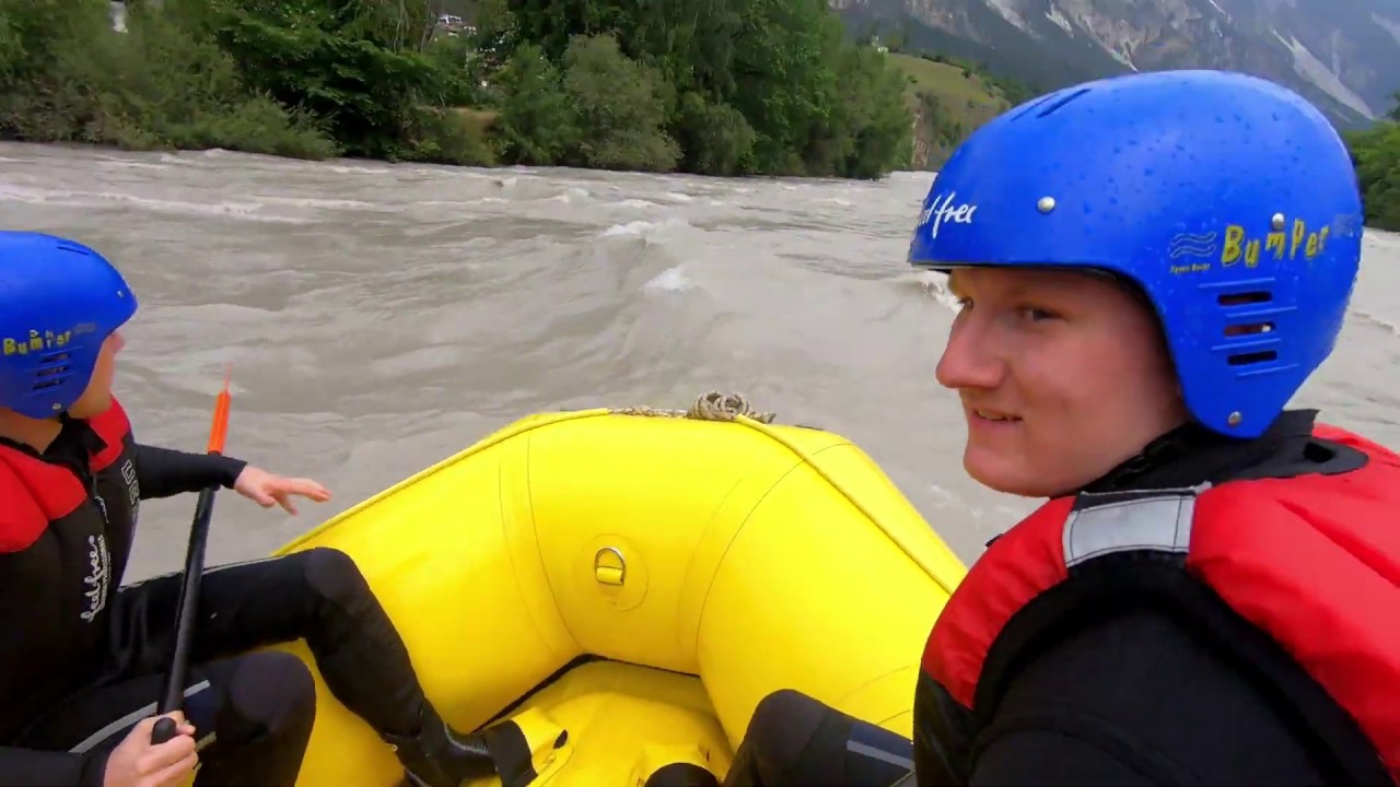 White Water Rafting in Austria: part 2 - YouTube