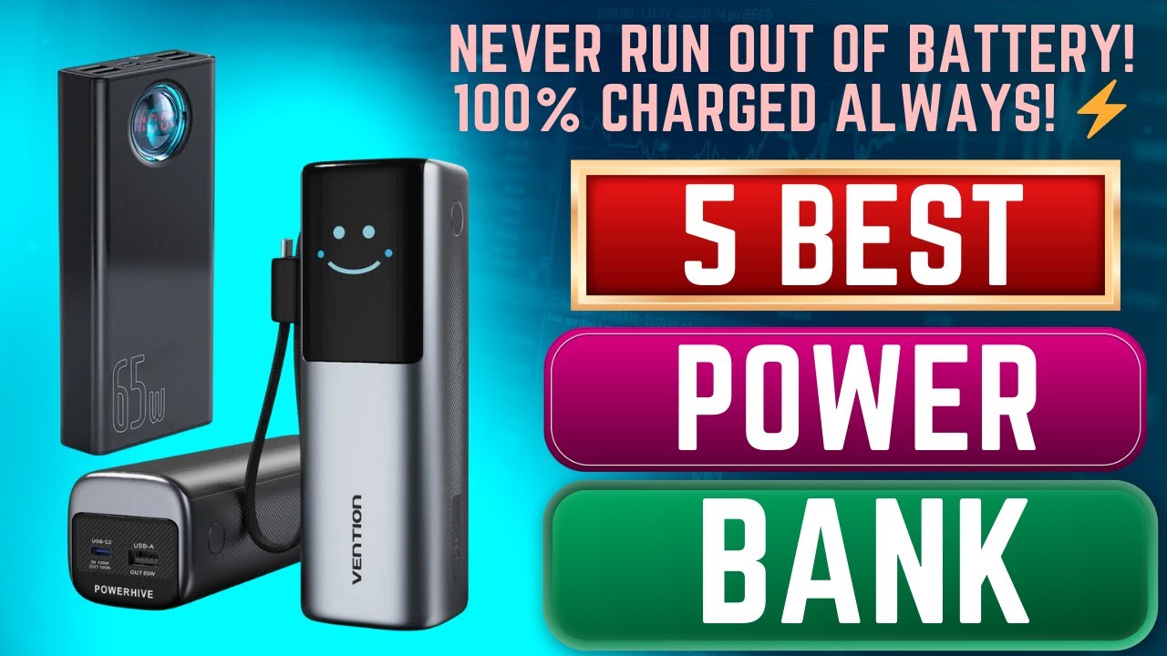 5 Best Power Banks on AliExpress for 2026 Fast Charging & High Capacity! ⚡🔋