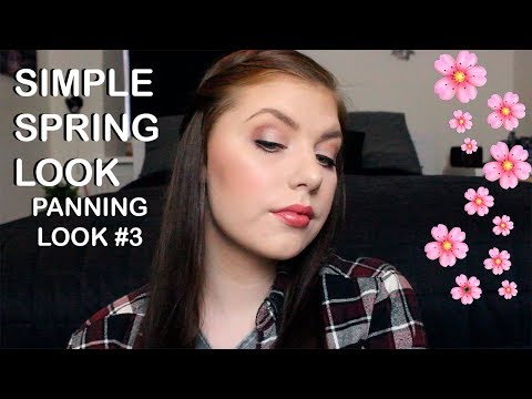 SIMPLE SPRING LOOK | PANNING LOOK #3 // TOO FACED CHOCOLATE BAR