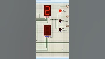 funcionamiento semáforo 🚦 en proteus