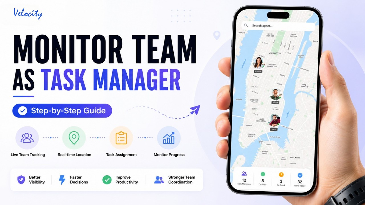 How to See Your Agents Live on the Map as Task Manager in the Field ...