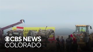 Portion of I-70 closed east of Denver due to semi fire and crash