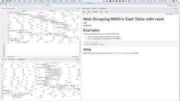 STAT 385 @ UIUC - SP2018: Web Scraping the Cast Table from IMDb with rvest