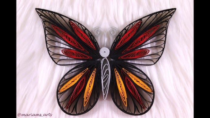 Butterfly Quilling Pattern