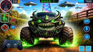 🚨Monster Truck Mega Ramp Extreme Racing Mega Ramp Extreme stunts 💥 Insane Crash Stunts screenshot 3