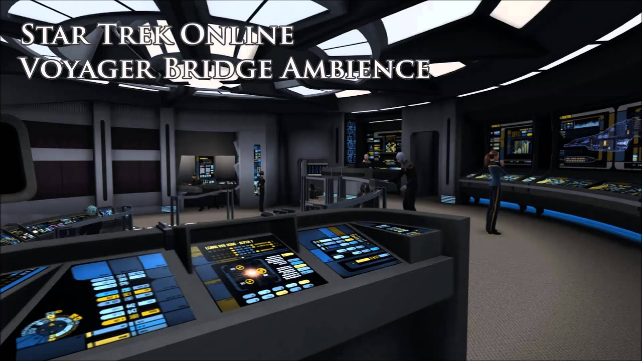 Star Trek Online Voyager Bridge 1 Hr Background Ambience