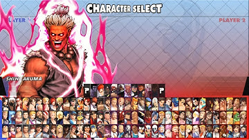 CAPCOM vs SNK  EVOLUTION MUGEN  [ REV 02 ]  SHIN AKUMA  GAMEPLAY
