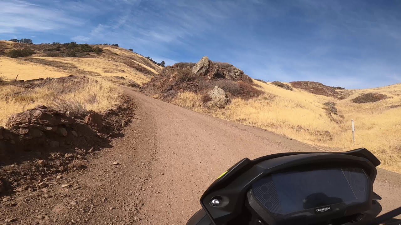 Riding through Parkfield, CA YouTube