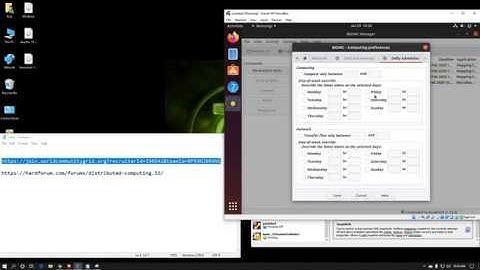 How to install BOINC on Ubuntu 19.10 using the repository.