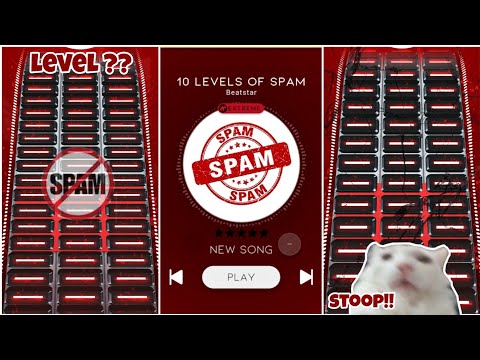I created 10 levels of Beatstar NOTES SPAM challenge
