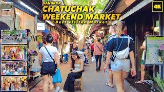 CHATUCHAK WEEKEND MARKET , Most visited Market in BANGKOK ( December 3, 2023 - Sunday)