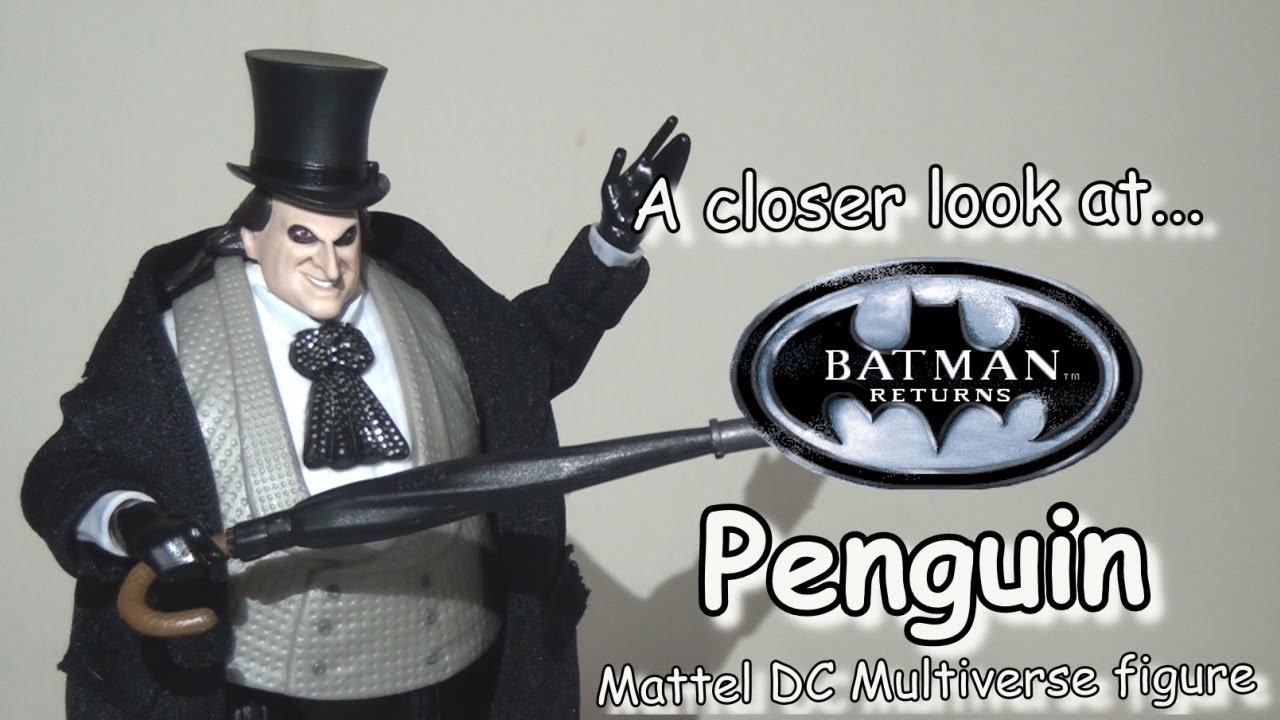 A closer look at...Mattel's DC Multiverse Batman Returns Penguin - YouTube