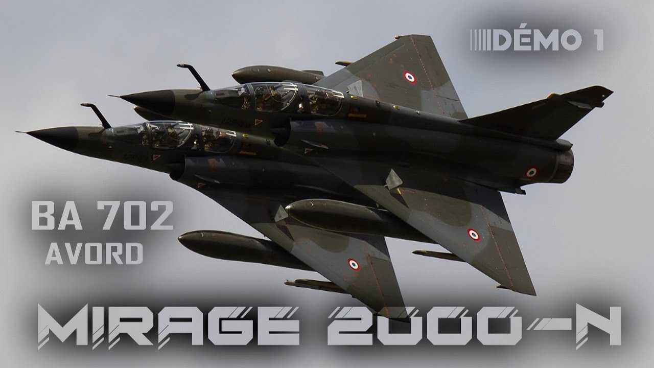 MIRAGE 2000-N 💥💀💀💥NUCLEAR FRENCH AIR FORCE ‼️