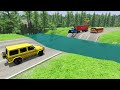 Cars vs Deep Water – BeamNG.Drive | BeamNG Nation #35