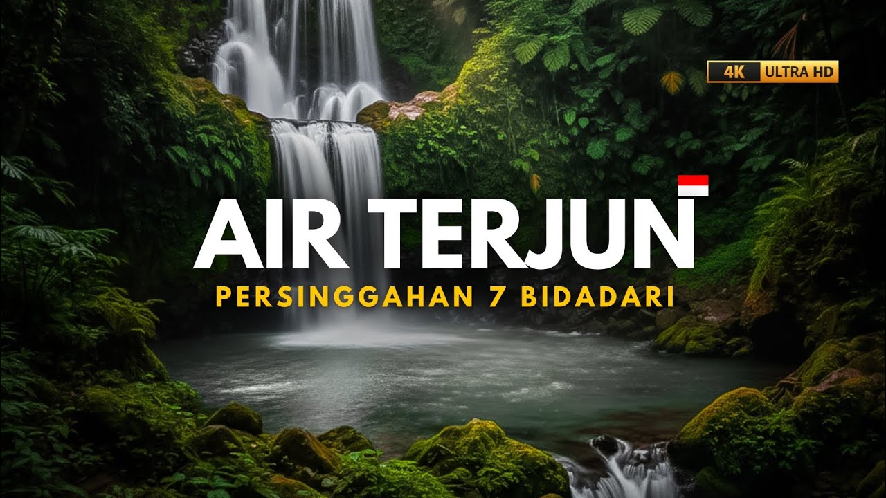 TEMPAT APA SEINDAH INI - Menelusuri air terjun  tempat persinggahan 7 para bidadari