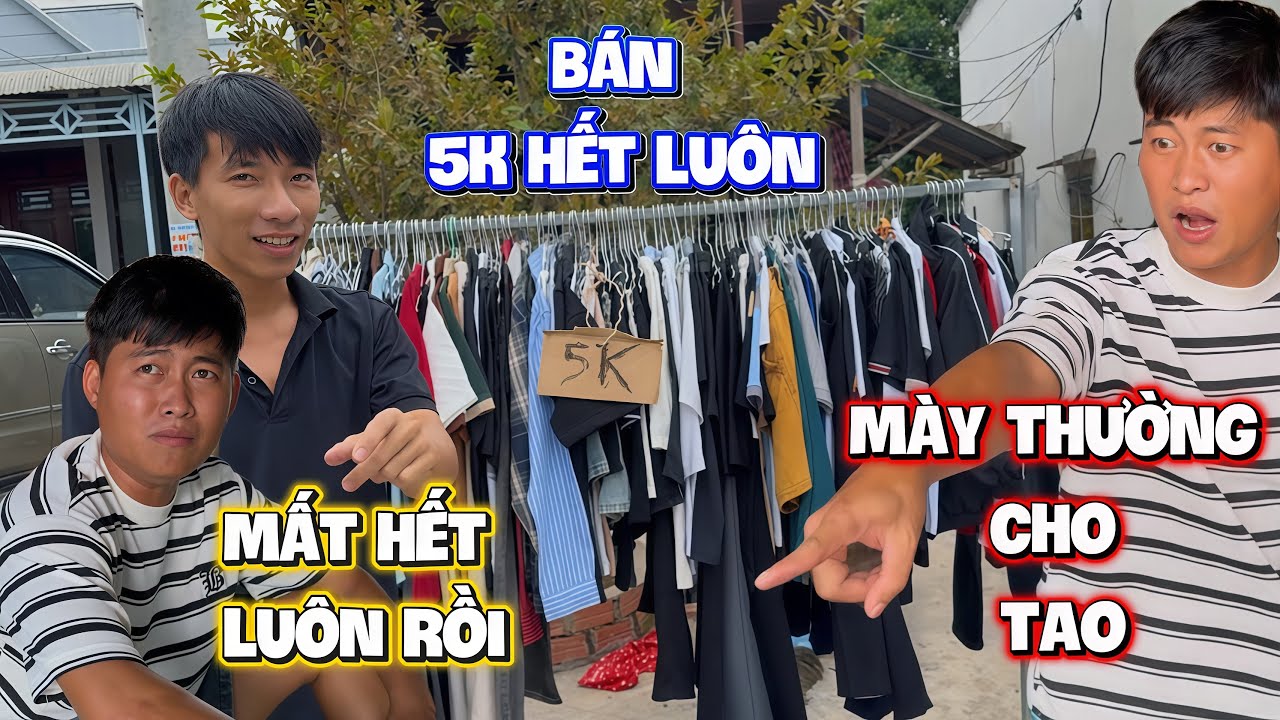 Hoài phong bất lực khi bọn ác đến nhà gôm hết đồ đạt quần áo ra bán đồng giá 5k | HoàiPhong TV