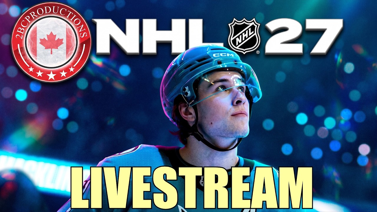 NHL 27 Reveal Trailer Live Reaction Livestream