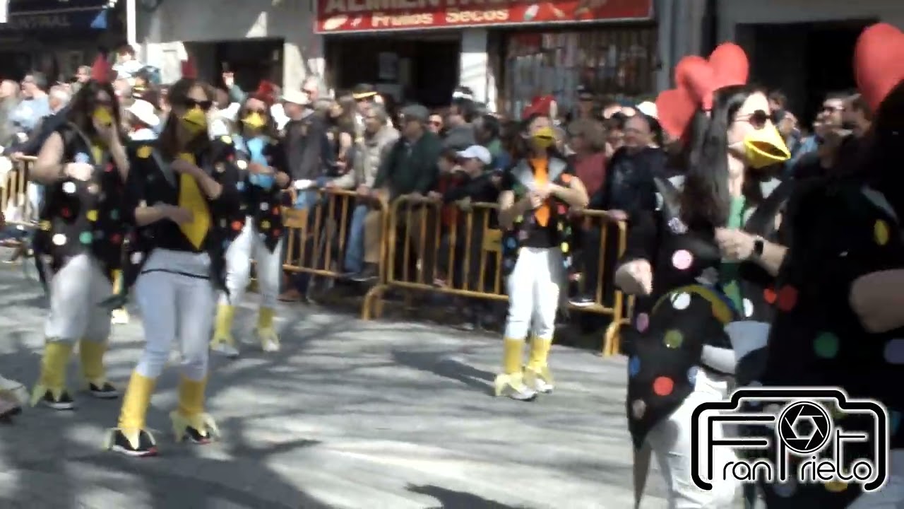 Carnavales de Cebreros 2026. Desfile provincial de comparsas y carrozas 22 de febrero. Vídeo27