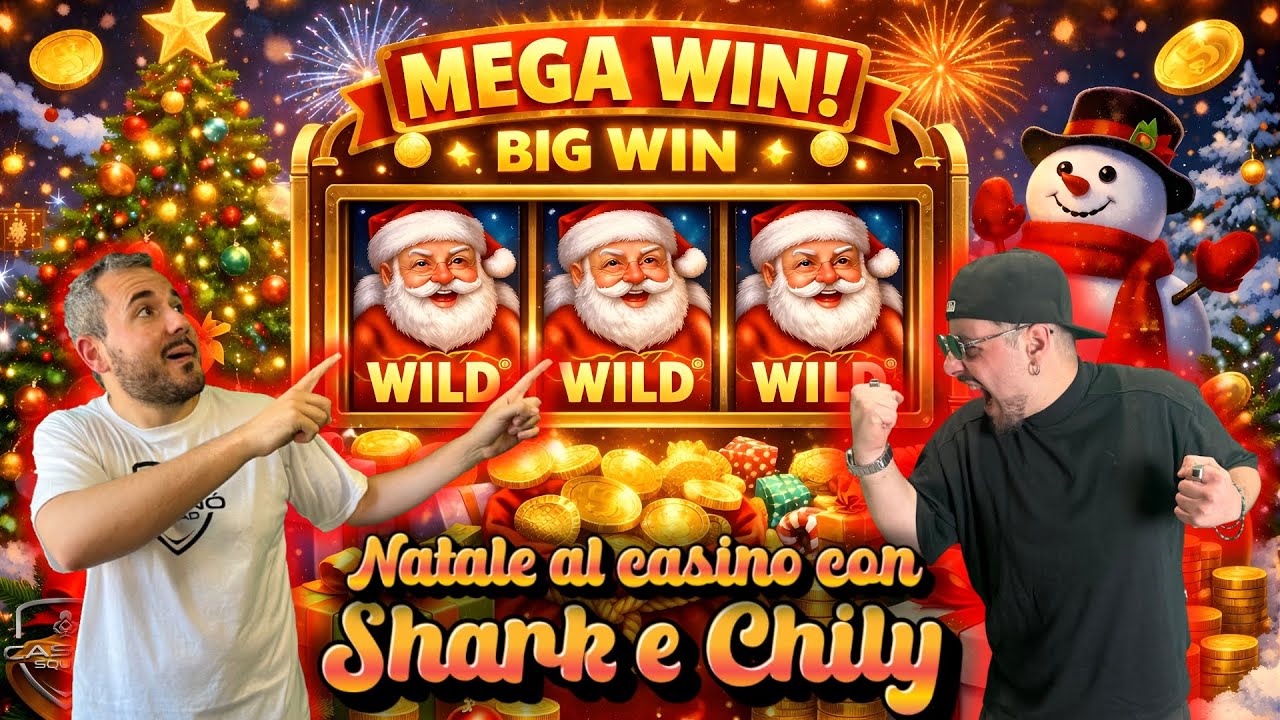 🎰 NATALE AL CASINO' CON SHARK E CHILY  🎰   | SLOT ONLINE ITA 🎰 !INFO