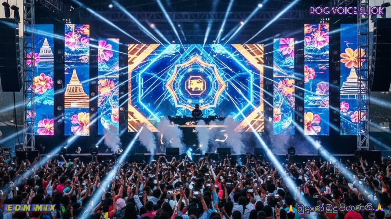 🎼 Budune budu piyanani 🙏බුදූණේ බුදු පියාණනි.🙏EDM MIX Cower song 