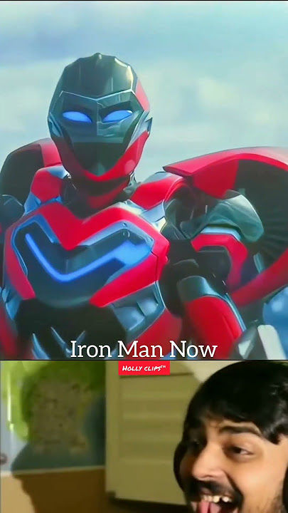 Iron Man Now vs Iron Man Then #shorts #ironman