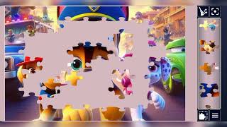 Cute dogs 🐕 paws 🐾 patrol 🚓//Cartoon jigsaw puzzles  screenshot 2
