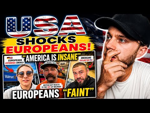 British Guy Reacts to Europeans ‘’FAINT’’ after seeing these ‘’OUTRAGES’’ American Cultures!