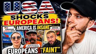 British Guy Reacts to Europeans ‘’FAINT’’ after seeing these ‘’OUTRAGES’’ American Cultures!