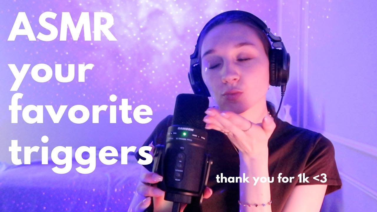 ASMR Your favorite triggers | unpredictable triggers | tapping, scratching, hand visuals