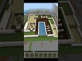 modern house in minecraft timelapse #minecraft #timelapse #viral
