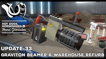 H3VR Early Access Update #33: Graviton Beamer, Warehouse Rebuild, More Locomotion Options!