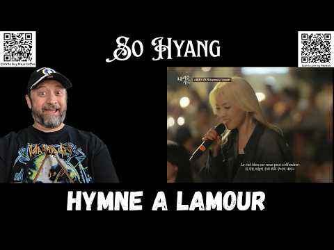 First Time Reaction - So Hyang - Hymne A Lamour | LIVE Moving Voices