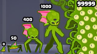 Celebrity Evolving a Alien to MAX LEVEL Net Worth