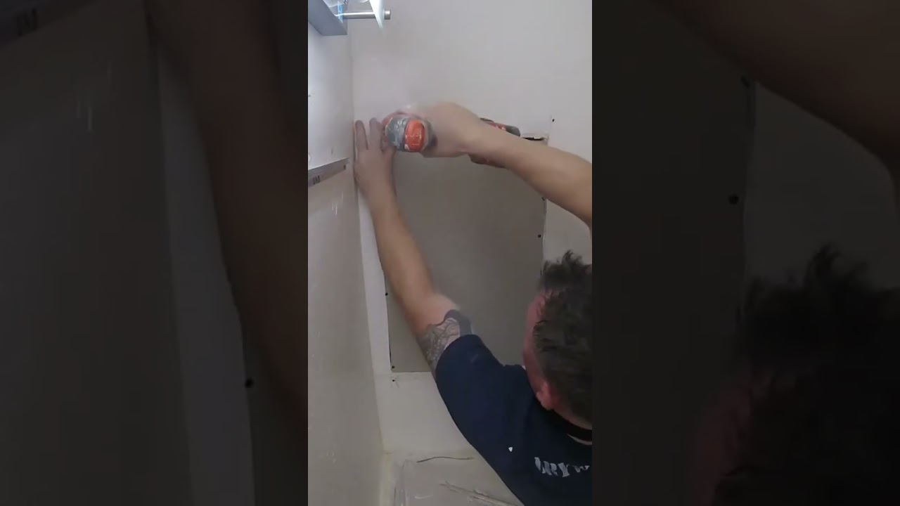 how to do drywall repair #diy #homerepair #fix