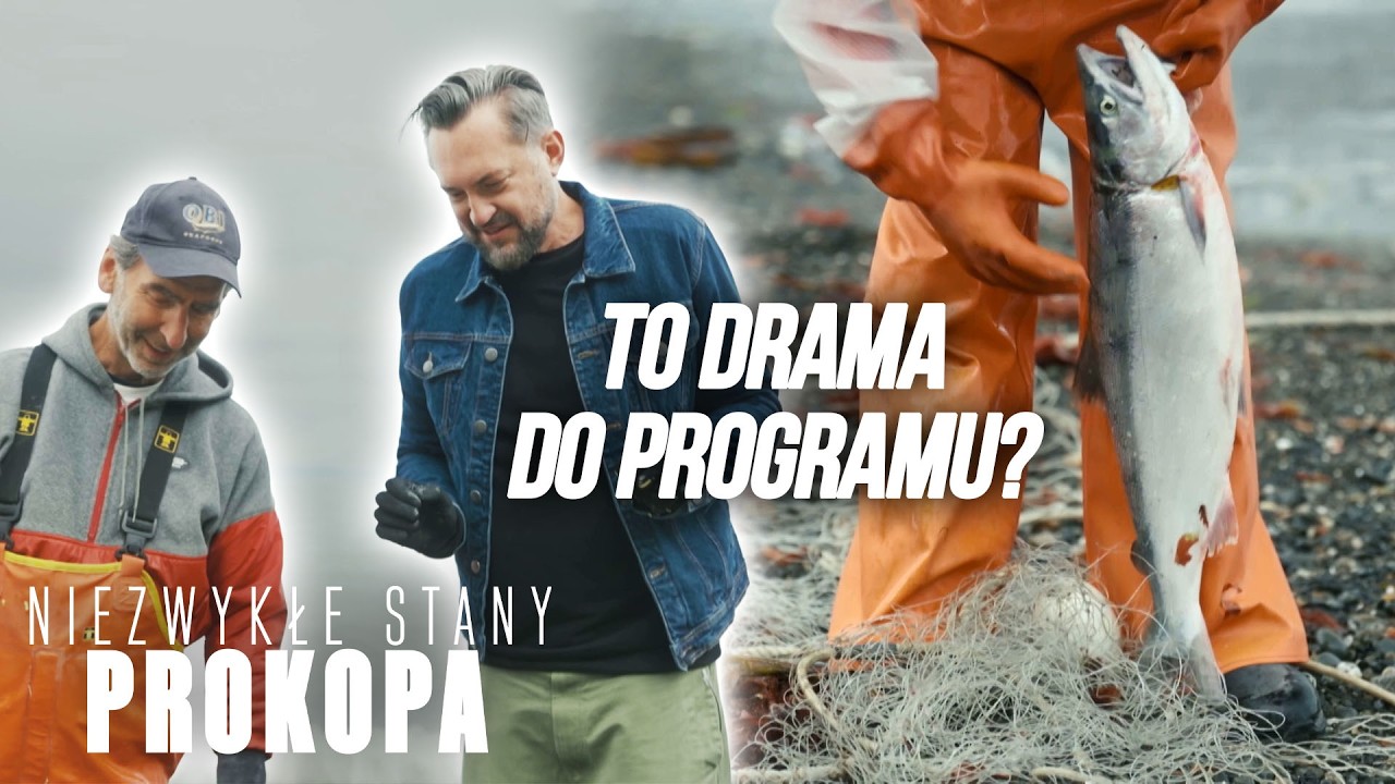 Prokop krzyknął i podskoczył, bo ryba się ruszyła 😅🐟 | Niezwykłe Stany Prokopa