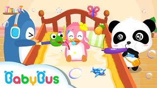 赤ちゃんあやすごっこ | 子ども・幼児教育アプリ | 赤ちゃんが喜ぶアニメ | 動画 | BabyBus screenshot 1