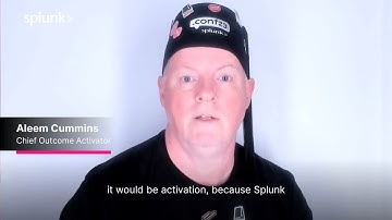 Describe Splunk in one word - Aleem Cummins for Splunk Love