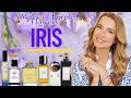 A WEEK OF PURPLE FLOWERS; IRIS PERFUMES FOR SPRING (AND BEYOND).  IRIS/ORRIS FRAGRANCES FOR M /W