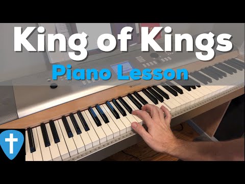 king-of-kings-|-hillsong-worship-|-beginner-piano-lesson