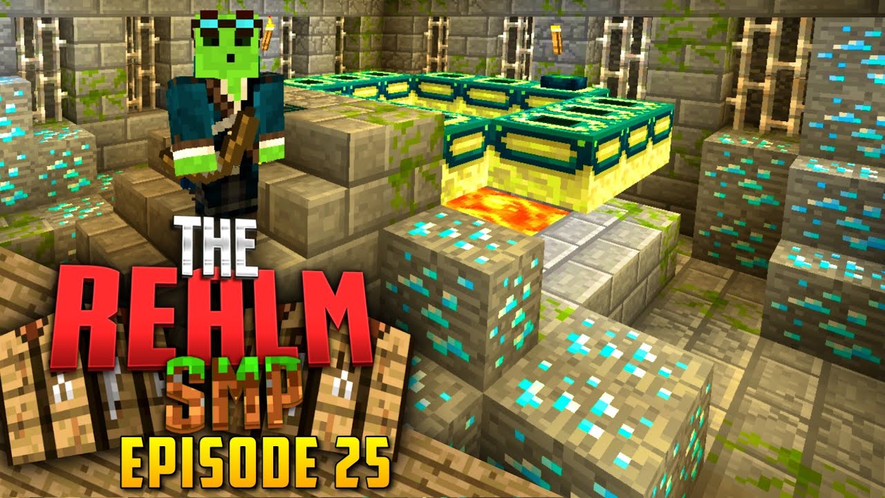 Minecraft PE Realms SMP - Ep.25 : Best Mining Trip Ever 