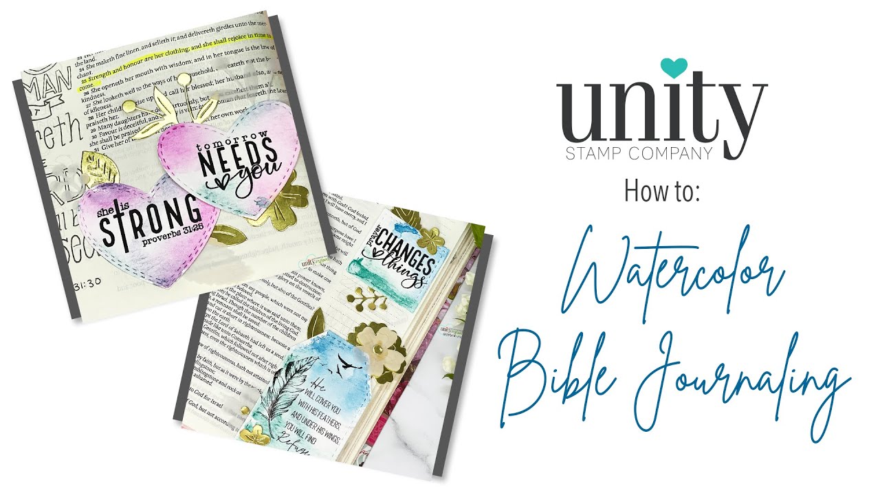 Unity Quick Tip: Watercolor Bible Journaling - YouTube