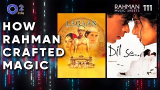 Lagaan, Dil Se | How @ARRahman, Sivamani Created Timeless Music ? | Rahman Music Sheets 111
